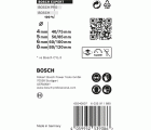 Set de brocas EXPERT MultiConstruction CYL-9 de 4/5/6/8 mm, 4 unidades