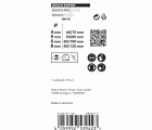 Set de brocas EXPERT MultiConstruction CYL-9 de 4/5/6/8 mm, 4 unidades