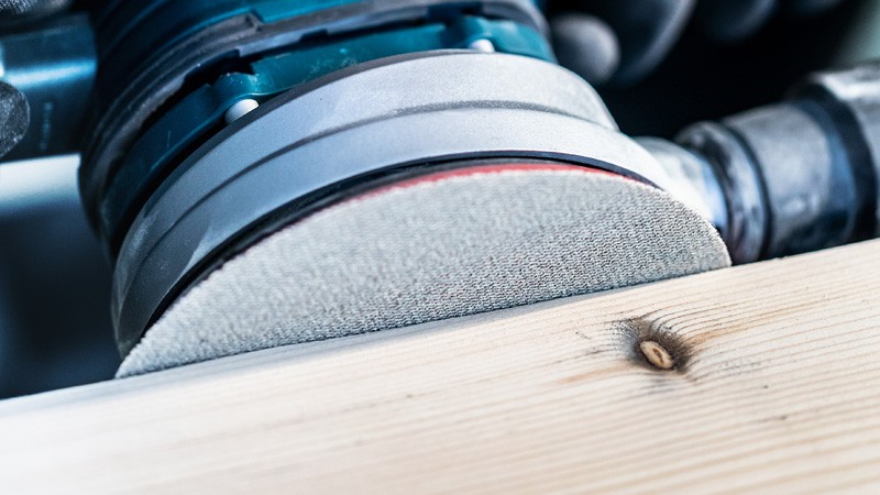 Malla de lija EXPERT M480 para lijadoras excéntricas de 125 mm, G 120, 5 unidades