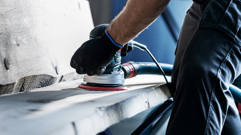 Malla de lija EXPERT M480 para lijadoras excéntricas de 125 mm, G 220, 5 unidades