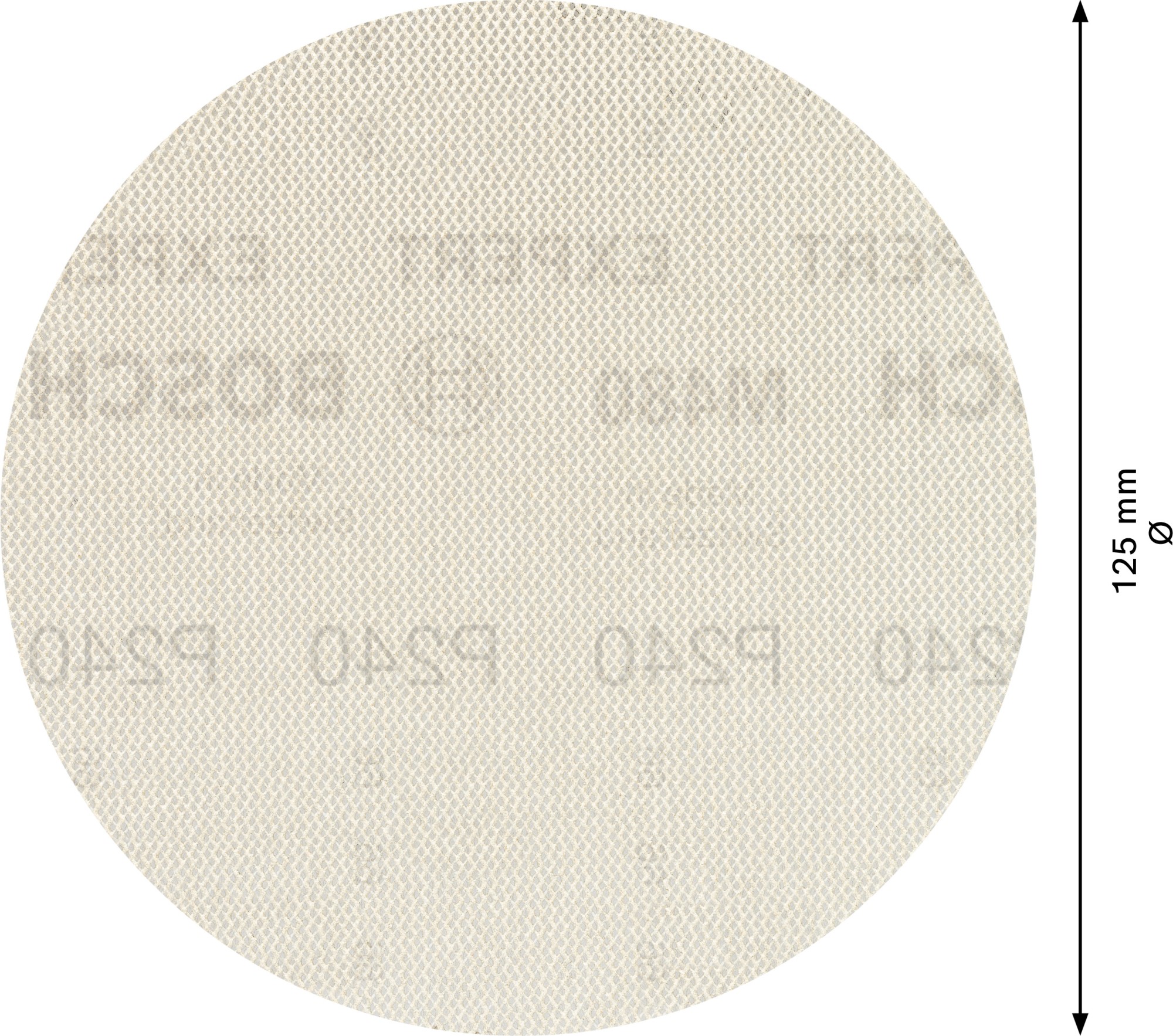 Malla de lija EXPERT M480 para lijadoras excéntricas de 125 mm, G 240, 5 unidades