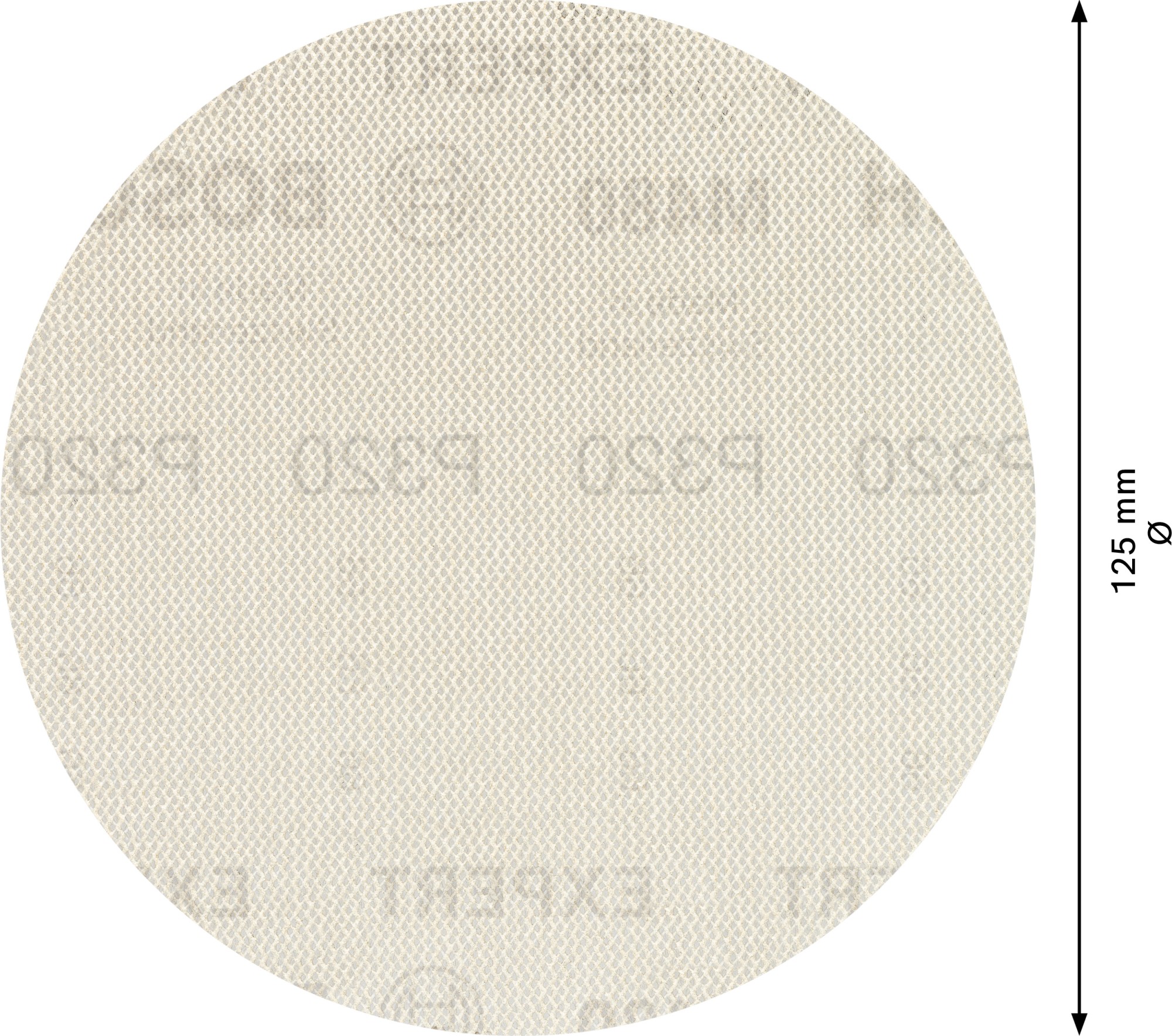 Malla de lija EXPERT M480 para lijadoras excéntricas de 125 mm, G 320, 5 unidades