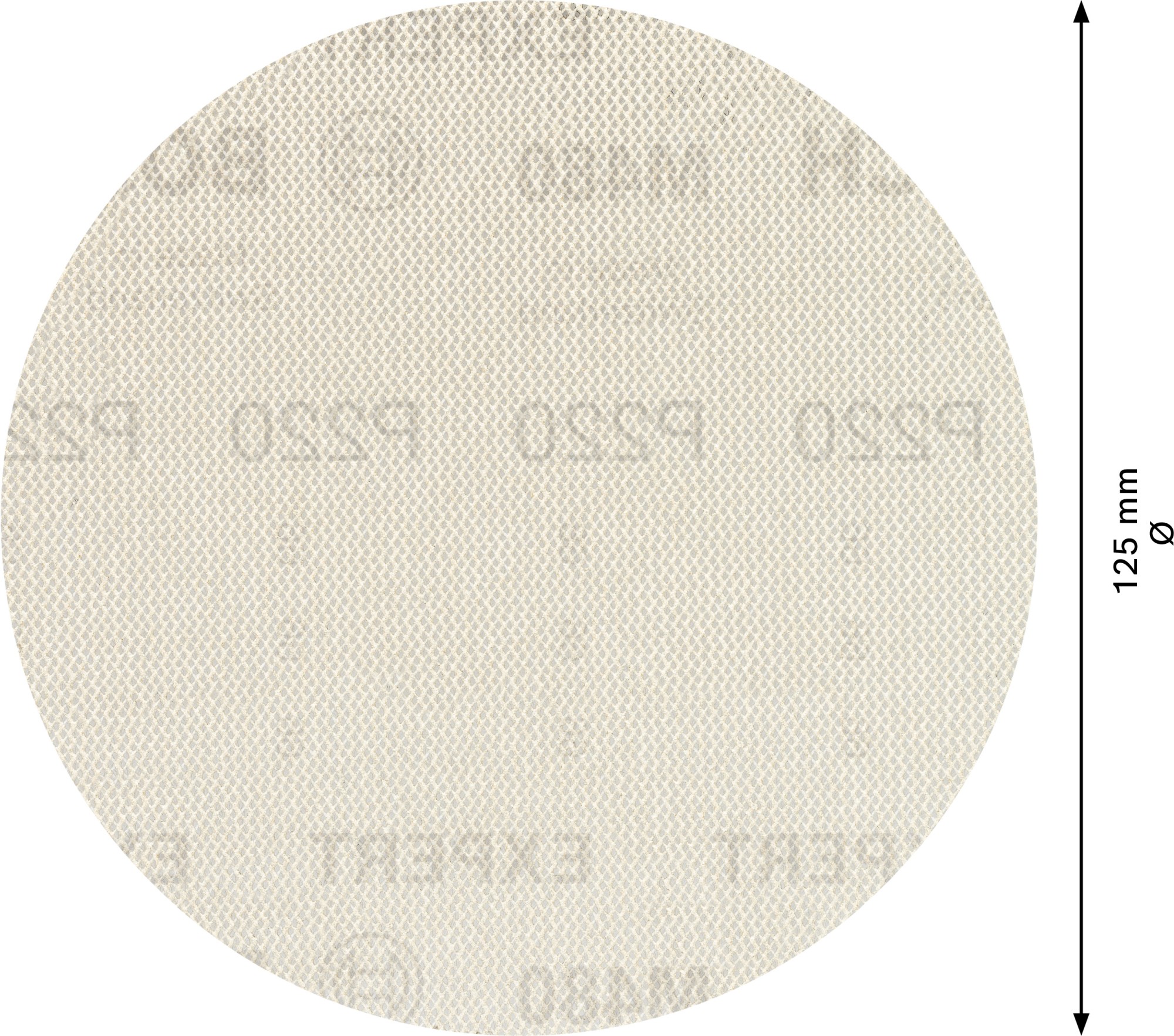 Malla de lija EXPERT M480 para lijadoras excéntricas de 125 mm, G 220, 50 unidades