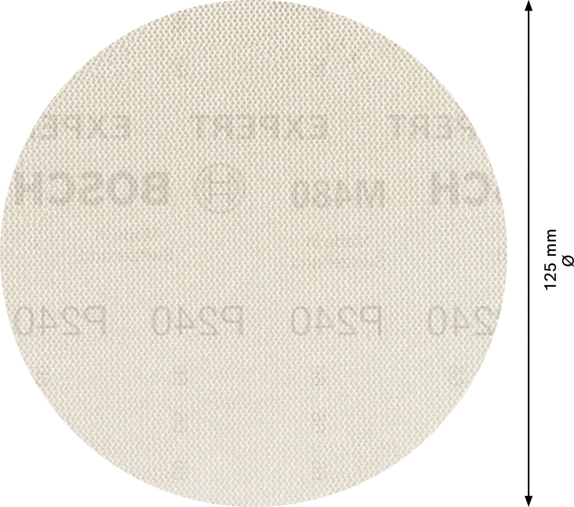 Malla de lija EXPERT M480 para lijadoras excéntricas de 125 mm, G 240, 50 unidades