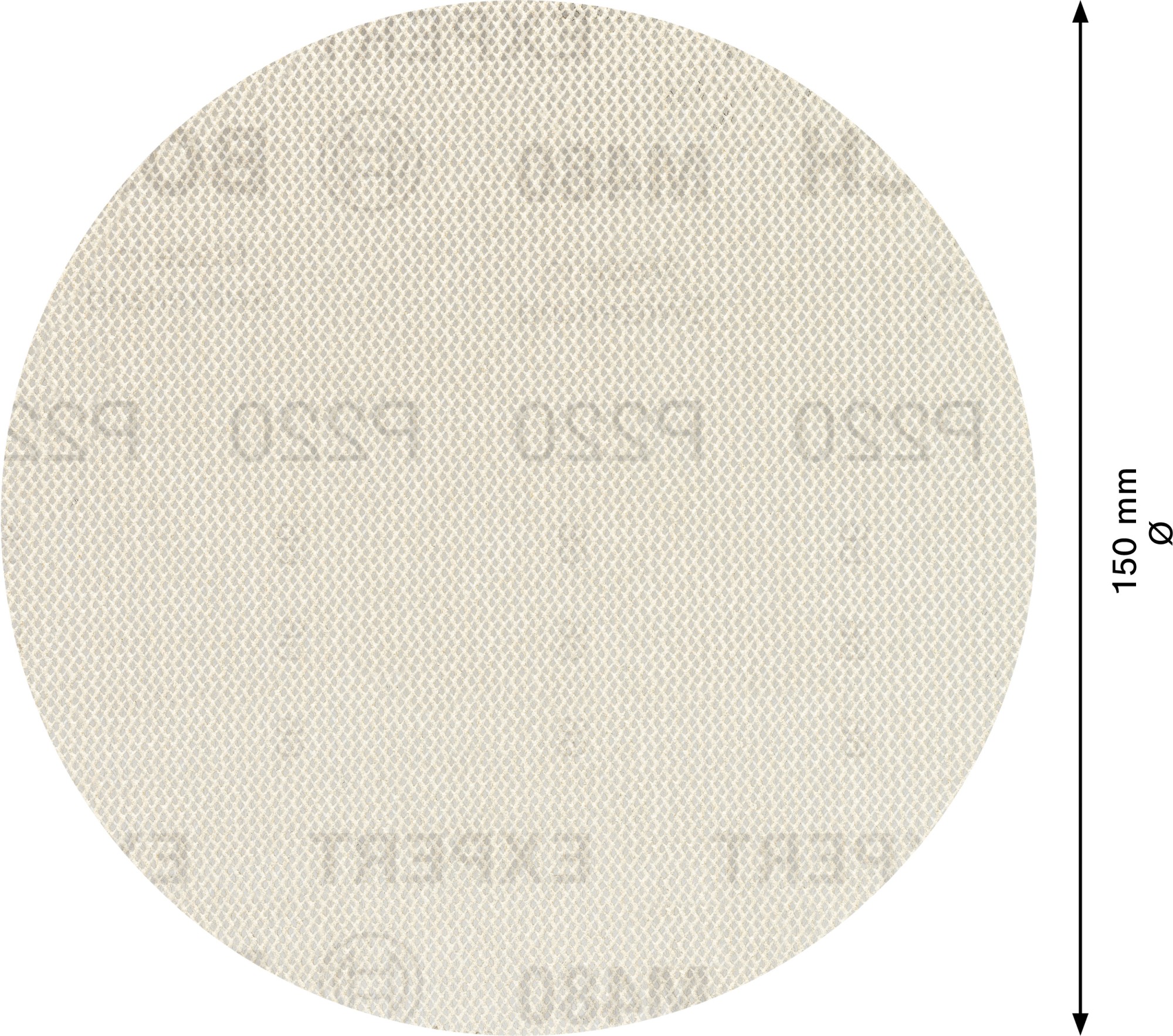 Malla de lija EXPERT M480 para lijadoras excéntricas de 150 mm, G 220, 5 unidades
