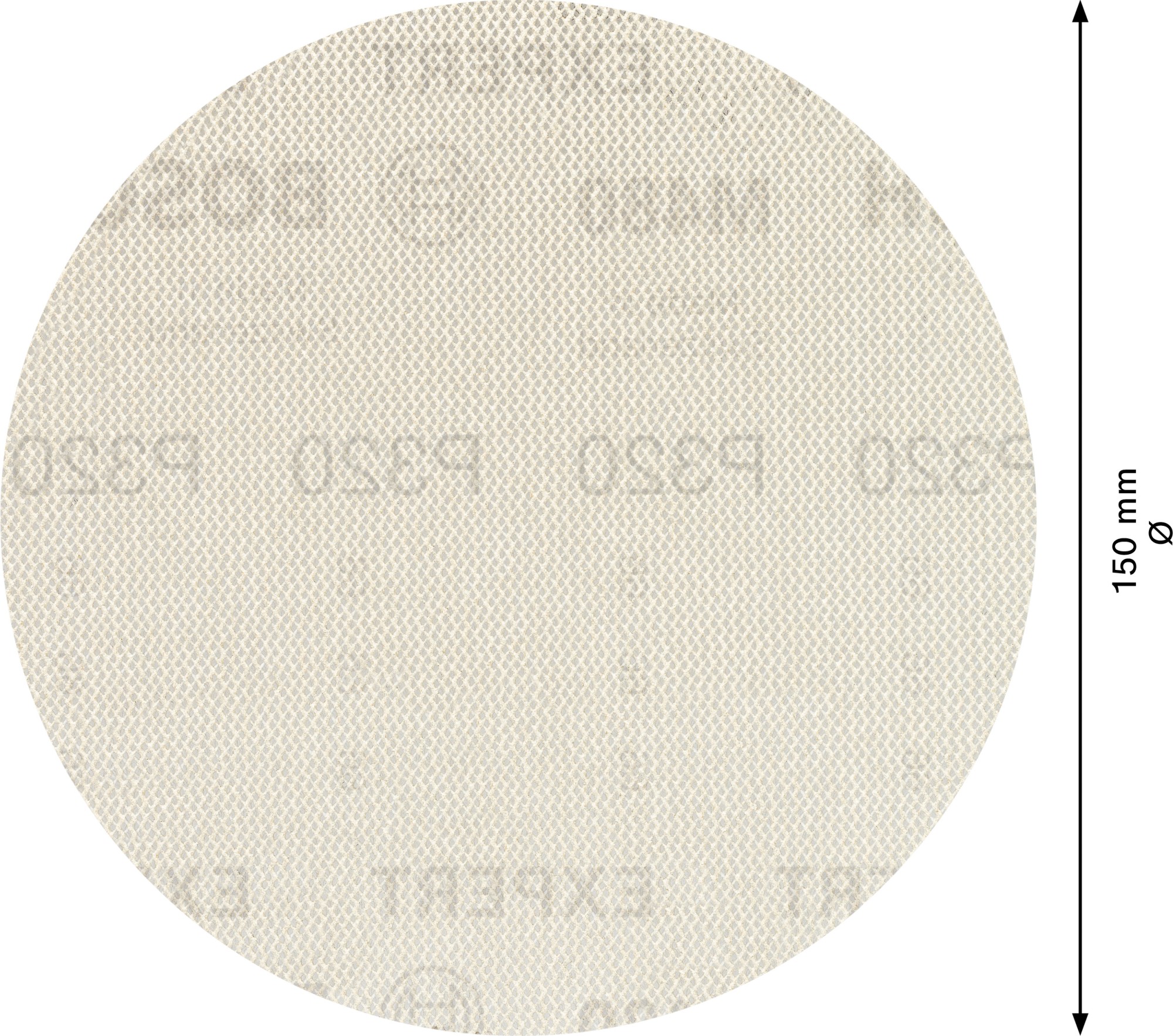 Malla de lija EXPERT M480 para lijadoras excéntricas de 150 mm, G 320, 5 unidades
