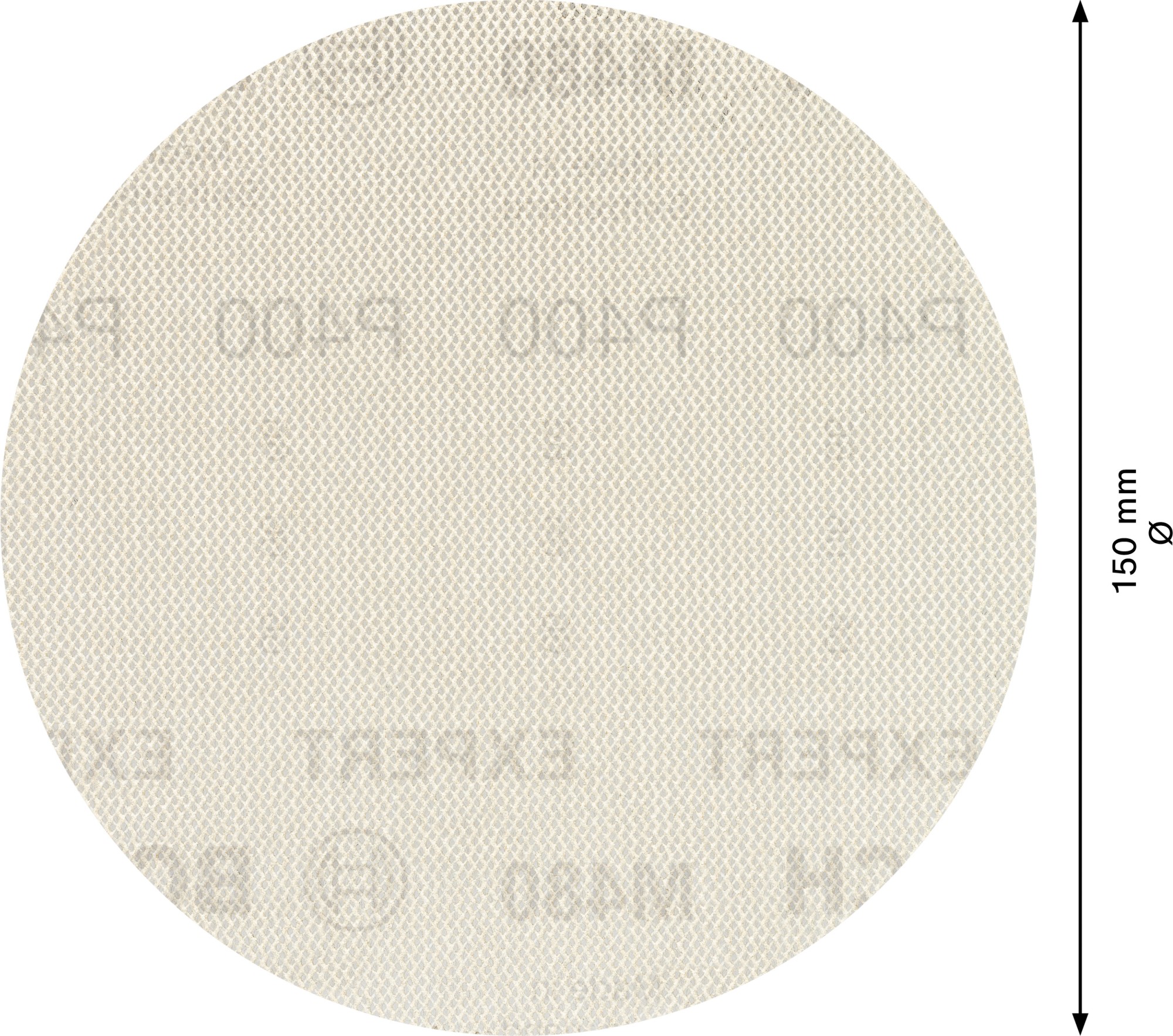 Malla de lija EXPERT M480 para lijadoras excéntricas de 150 mm, G 400, 5 unidades