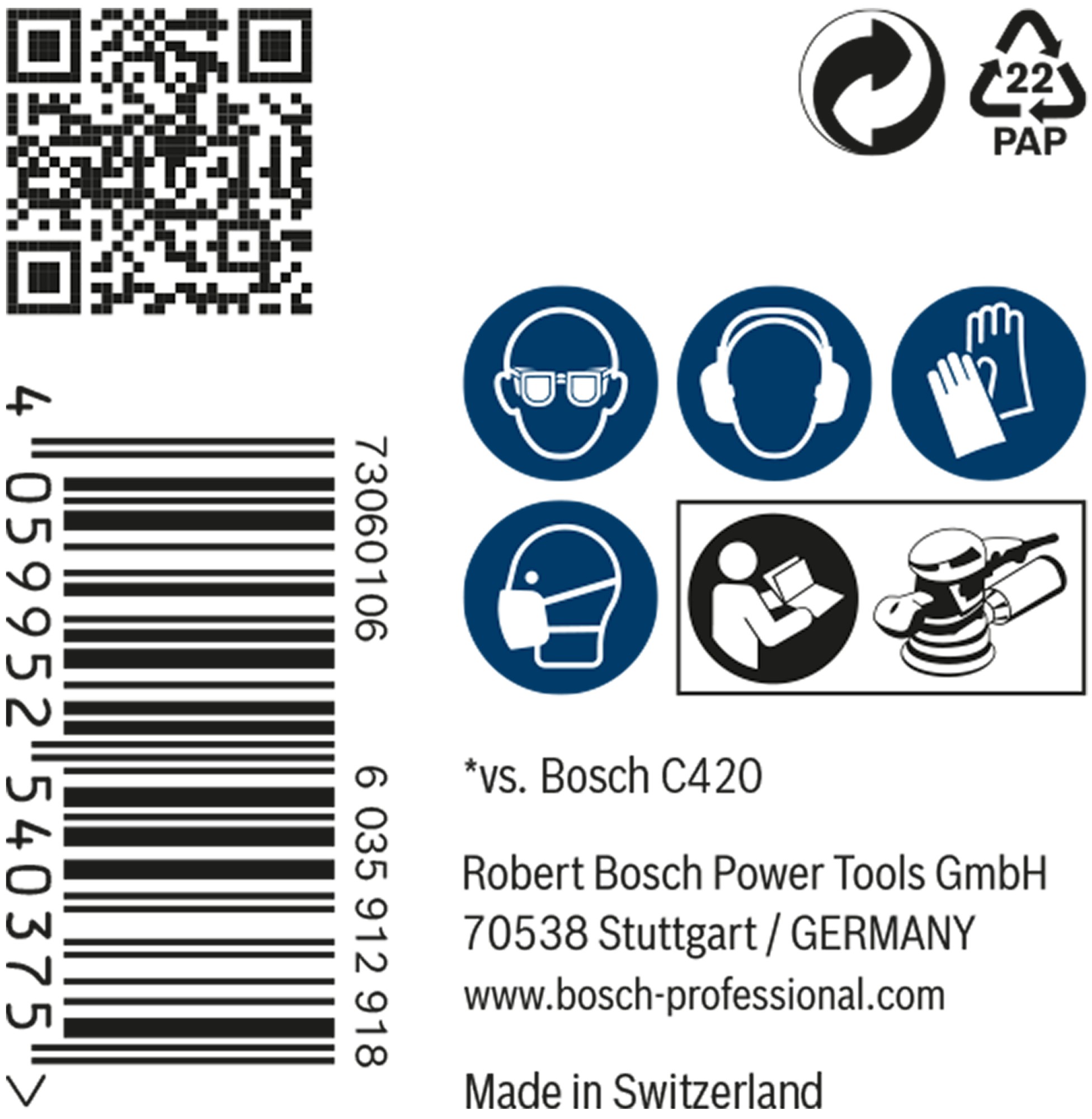 Malla de lija EXPERT M480 para lijadoras excéntricas de 150 mm, G 100, 50 unidades