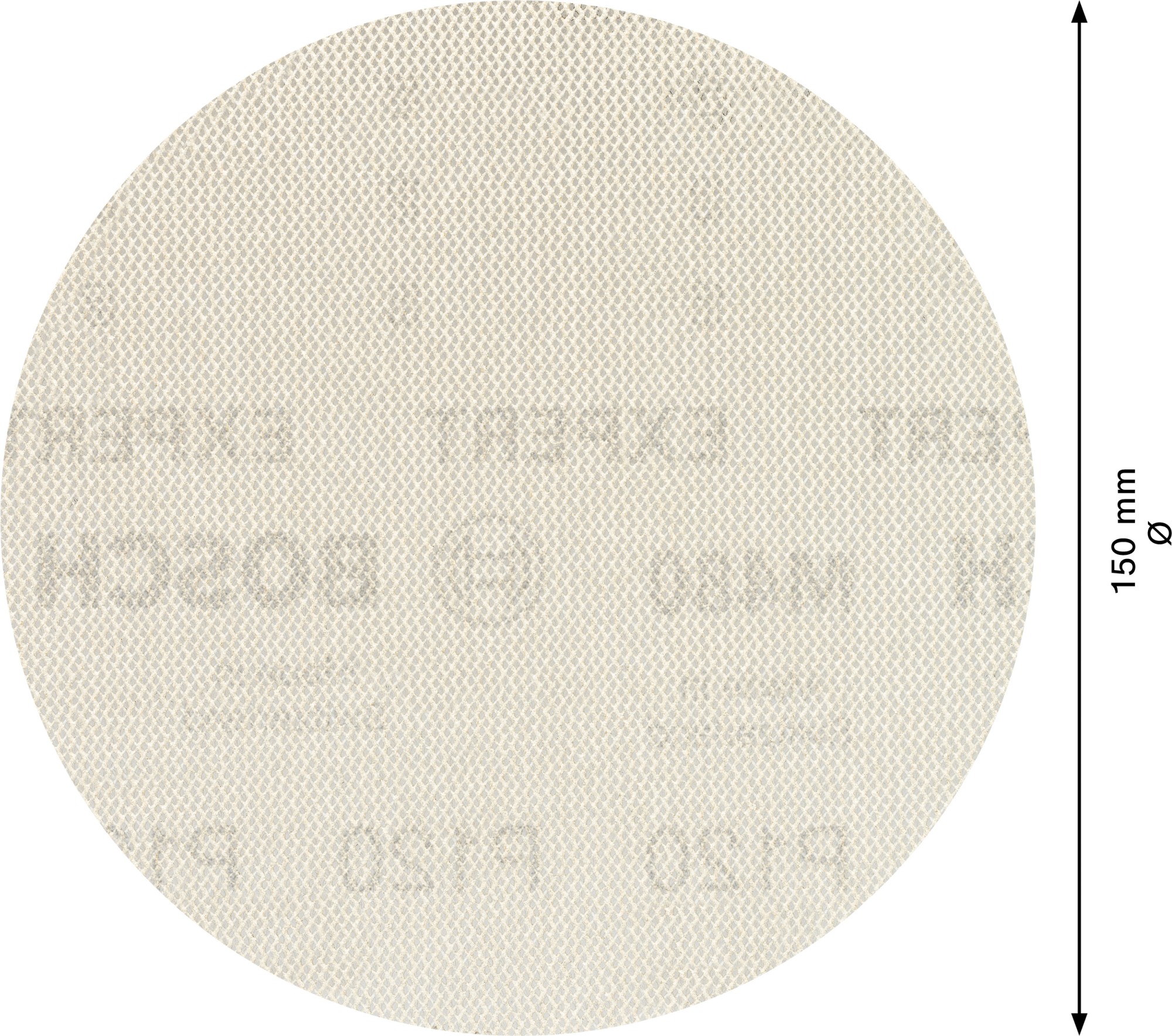 Malla de lija EXPERT M480 para lijadoras excéntricas de 150 mm, G 120, 50 unidades