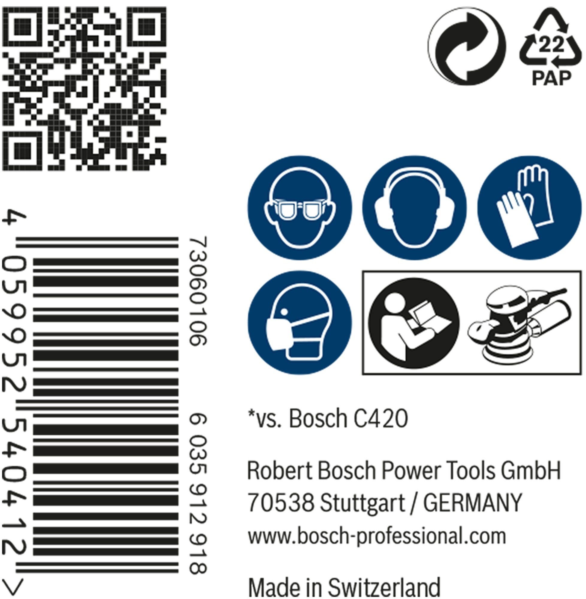 Malla de lija EXPERT M480 para lijadoras excéntricas de 150 mm, G 220, 50 unidades