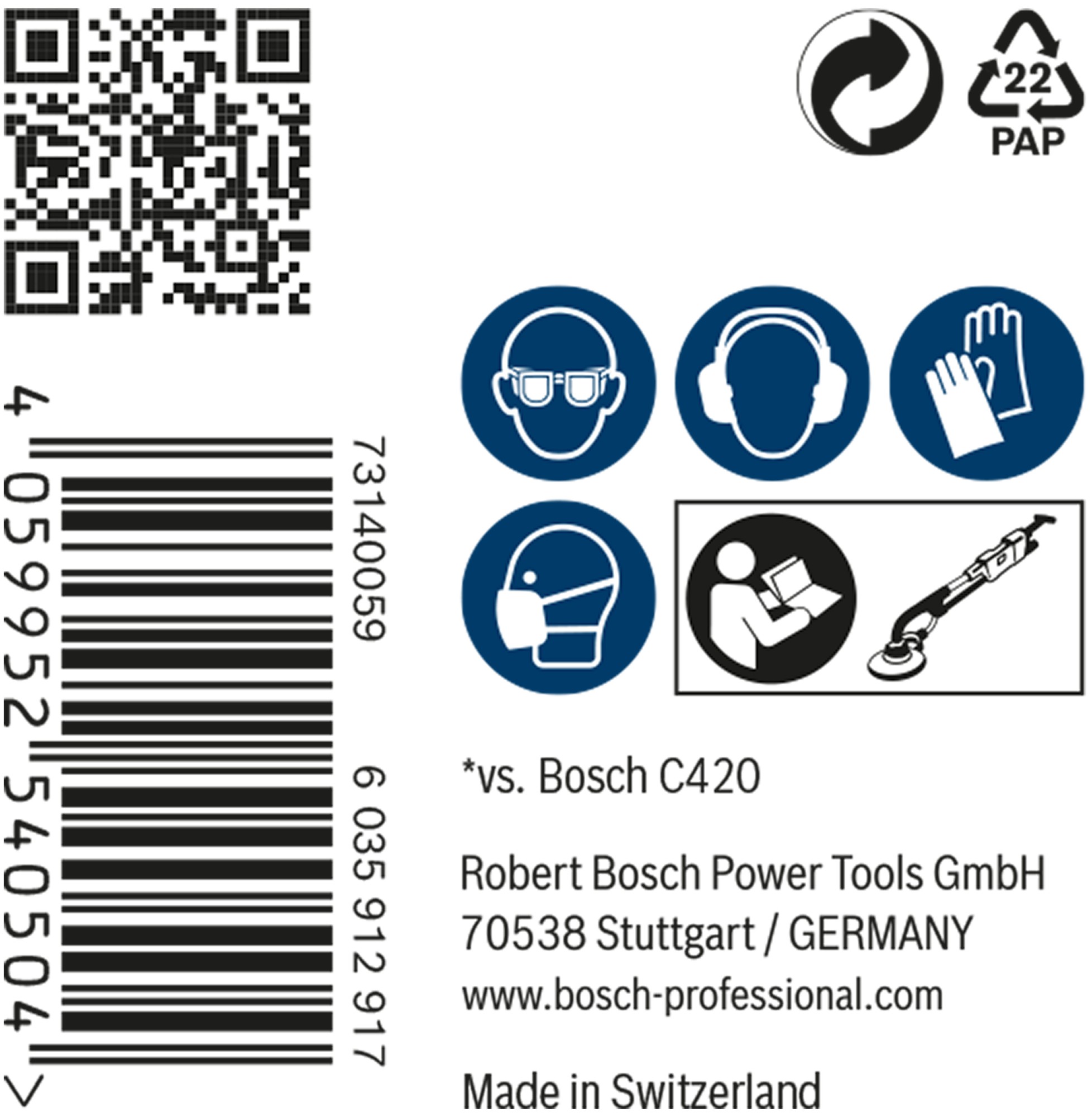 Malla de lija EXPERT M480 para lijadoras de cartón-yeso de 225 mm, G 220, 25 unidades