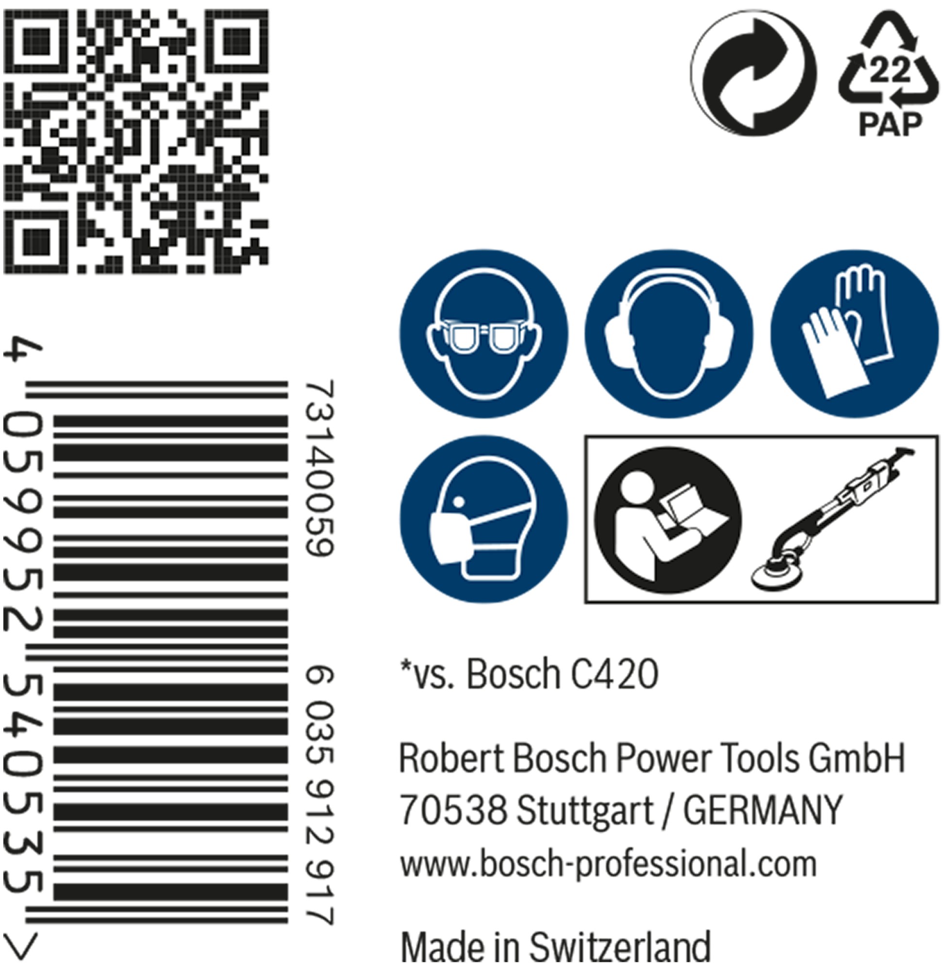 Malla de lija EXPERT M480 para lijadoras de cartón-yeso de 225 mm, G 400, 25 unidades