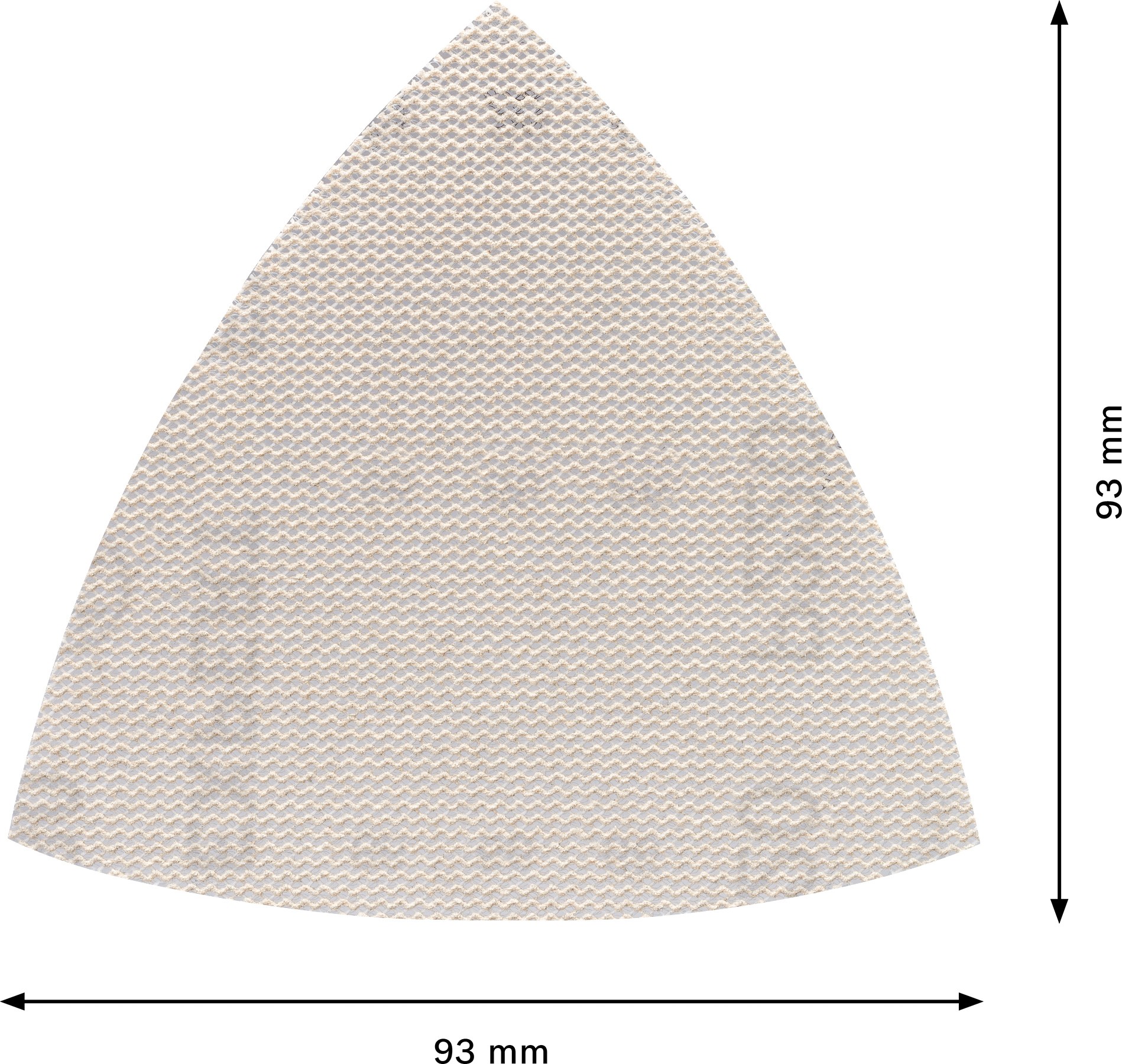 Malla de lija EXPERT M480 para lijadoras delta de 93 mm, G 220, 5 unidades