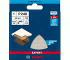 Malla de lija EXPERT M480 para lijadoras delta de 93 mm, G 240, 5 unidades
