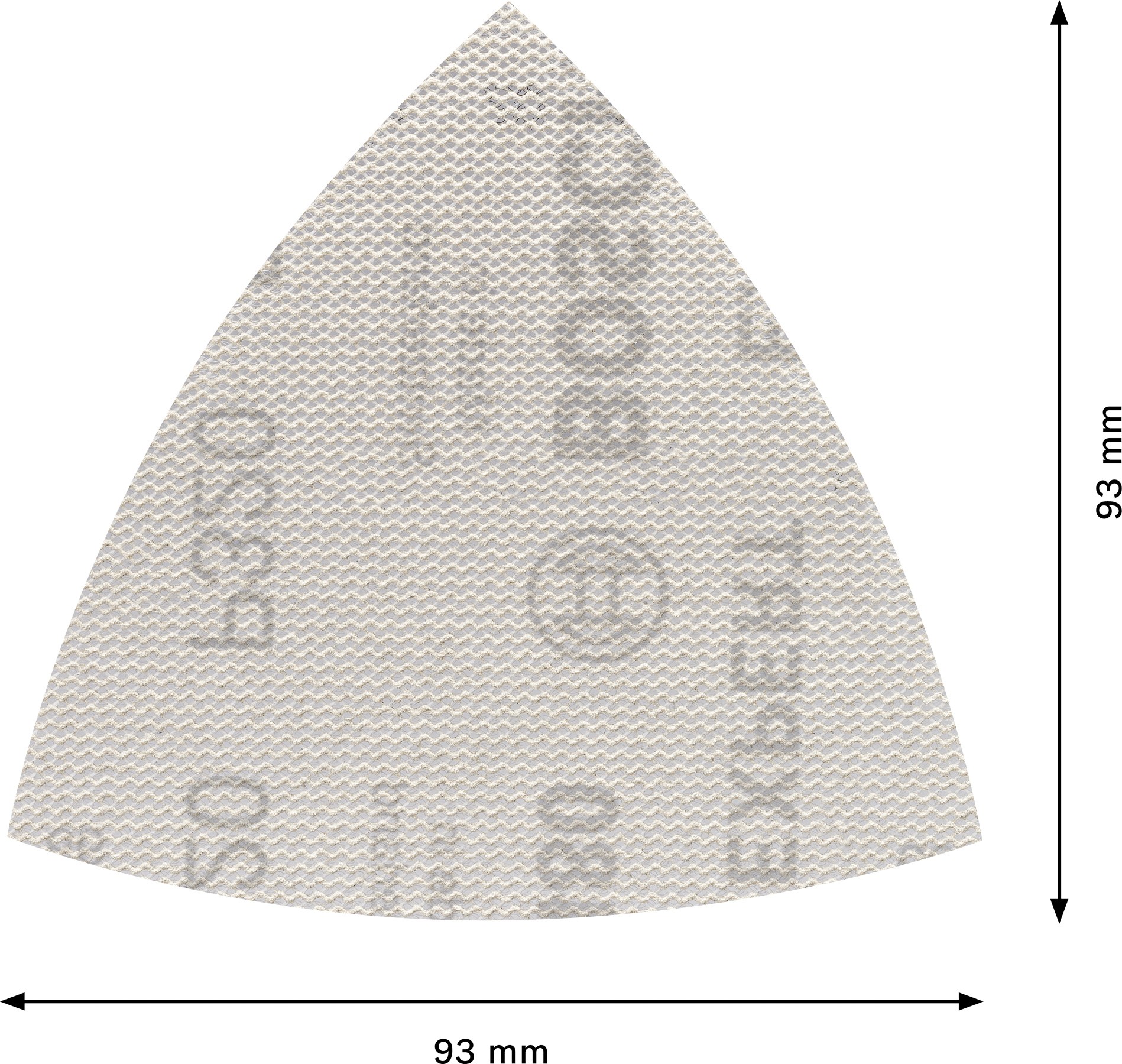 Malla de lija EXPERT M480 para lijadoras delta de 93 mm, G 320, 5 unidades