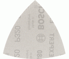 Malla de lija EXPERT M480 para lijadoras delta de 93 mm, G 320, 5 unidades
