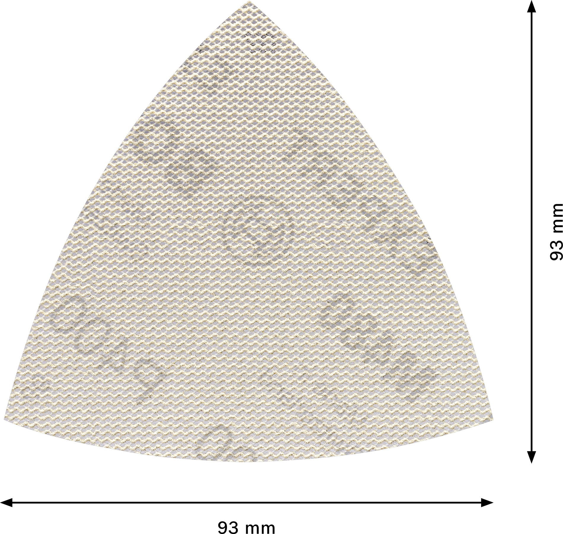 Malla de lija EXPERT M480 para lijadoras delta de 93 mm, G 400, 5 unidades