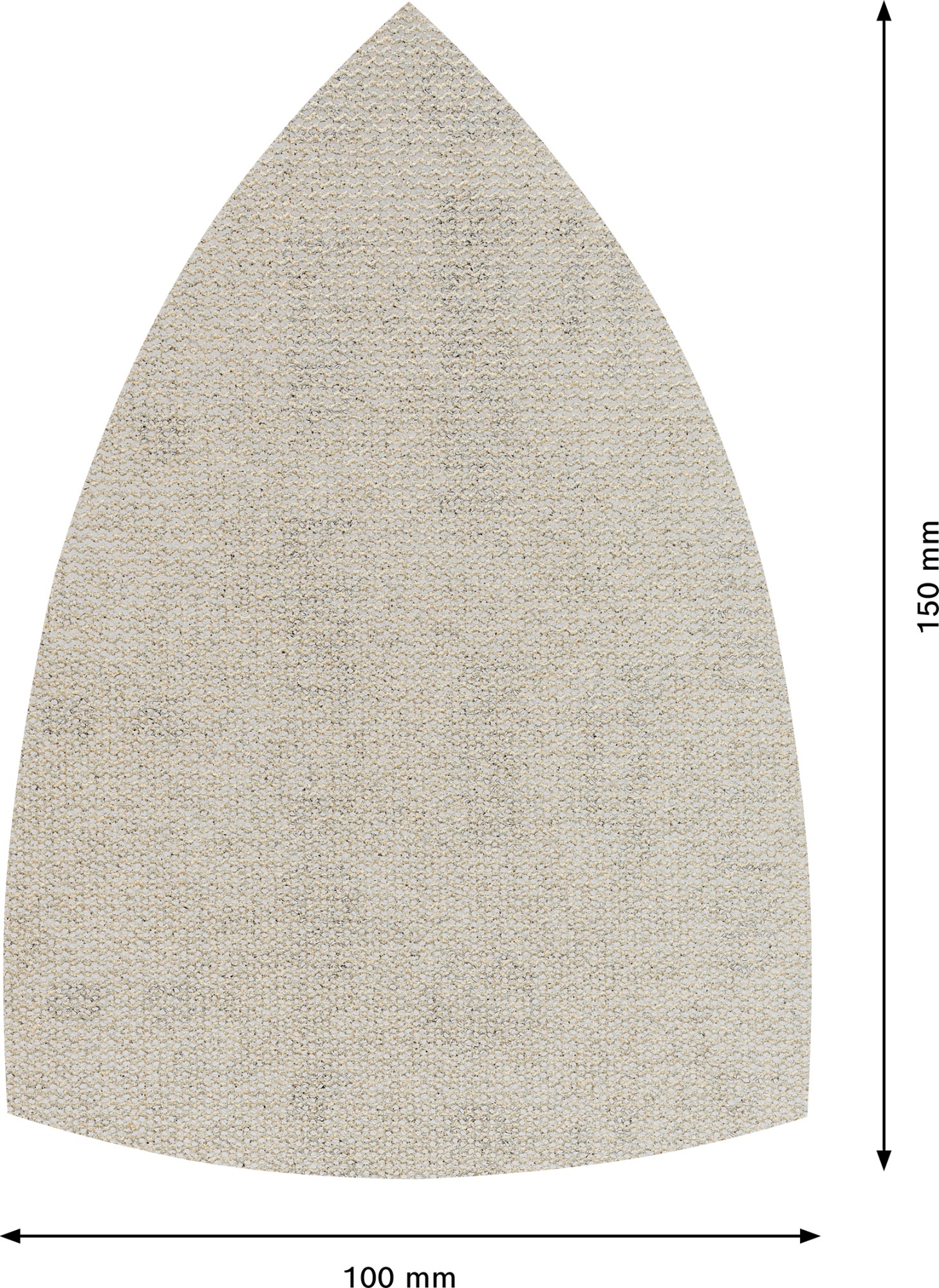 Malla de lija EXPERT M480 para multilijadoras de 100 x 150 mm, G 100, 10 unidades