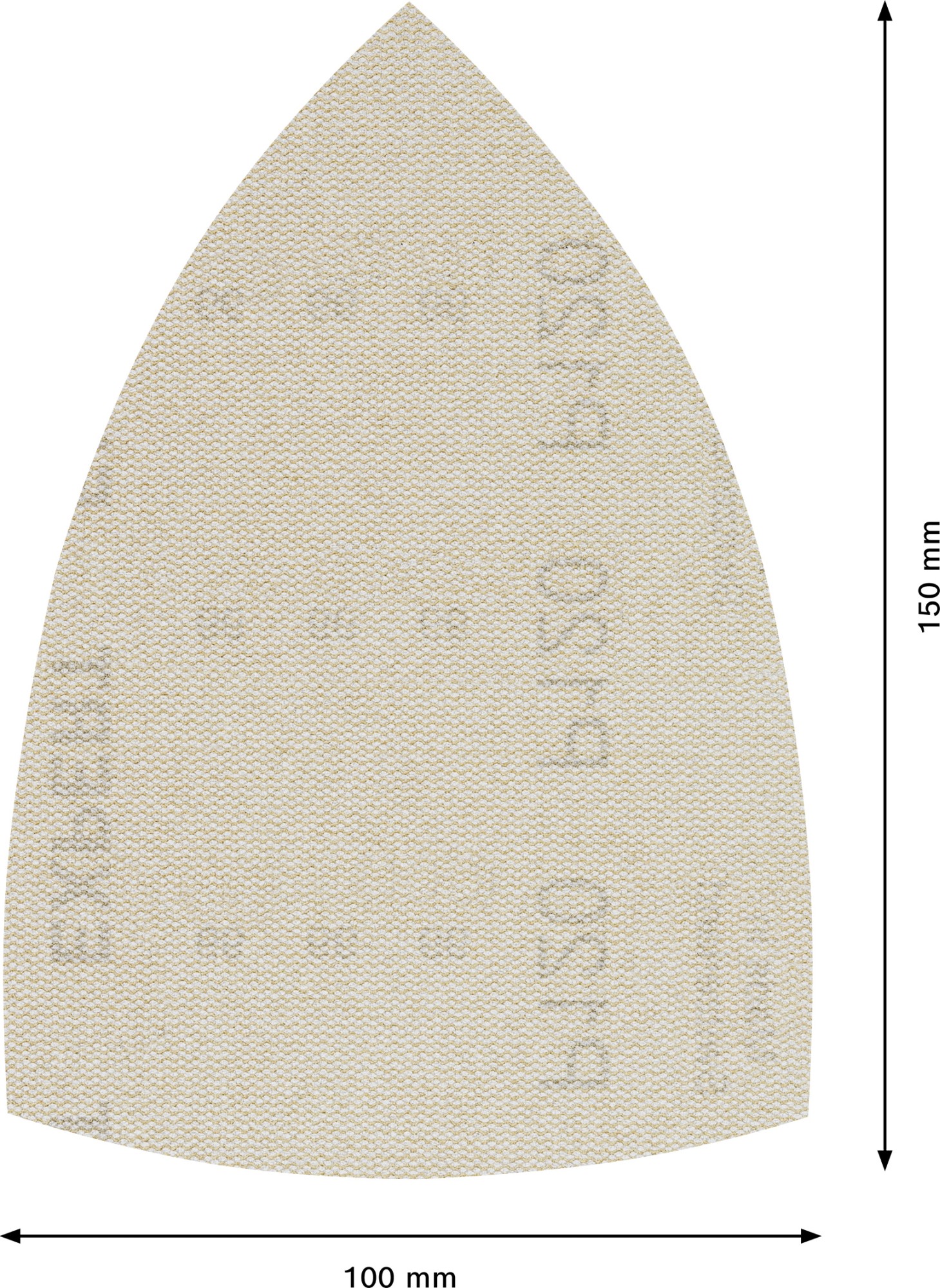 Malla de lija EXPERT M480 para multilijadoras de 100 x 150 mm, G 120, 10 unidades