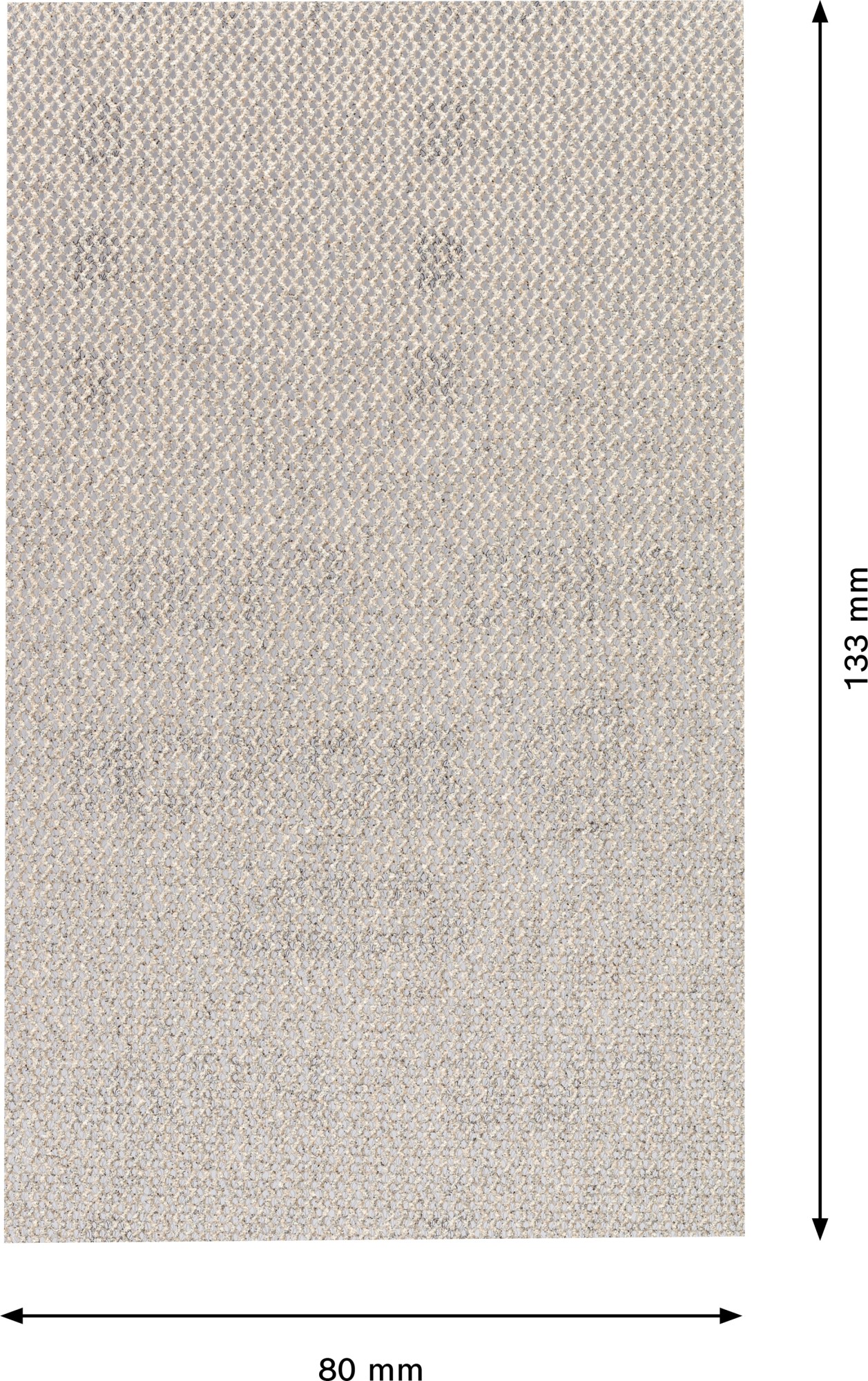 Malla de lija EXPERT M480 para lijadoras orbitales de 80 x 133 mm, G 100, 10 unidades