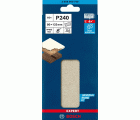 Malla de lija EXPERT M480 para lijadoras orbitales de 80 x 133 mm, G 240, 10 unidades