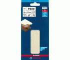 Malla de lija EXPERT M480 para lijadoras orbitales de 80 x 133 mm, G 400, 10 unidades