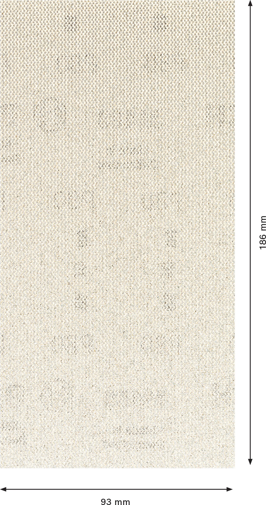 Malla de lija EXPERT M480 para lijadoras orbitales de 93 x 186 mm, G 80, 10 unidades