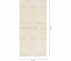 Malla de lija EXPERT M480 para lijadoras orbitales de 93 x 186 mm, G 180, 10 unidades