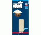 Malla de lija EXPERT M480 para lijadoras orbitales de 93 x 186 mm, G 240, 10 unidades