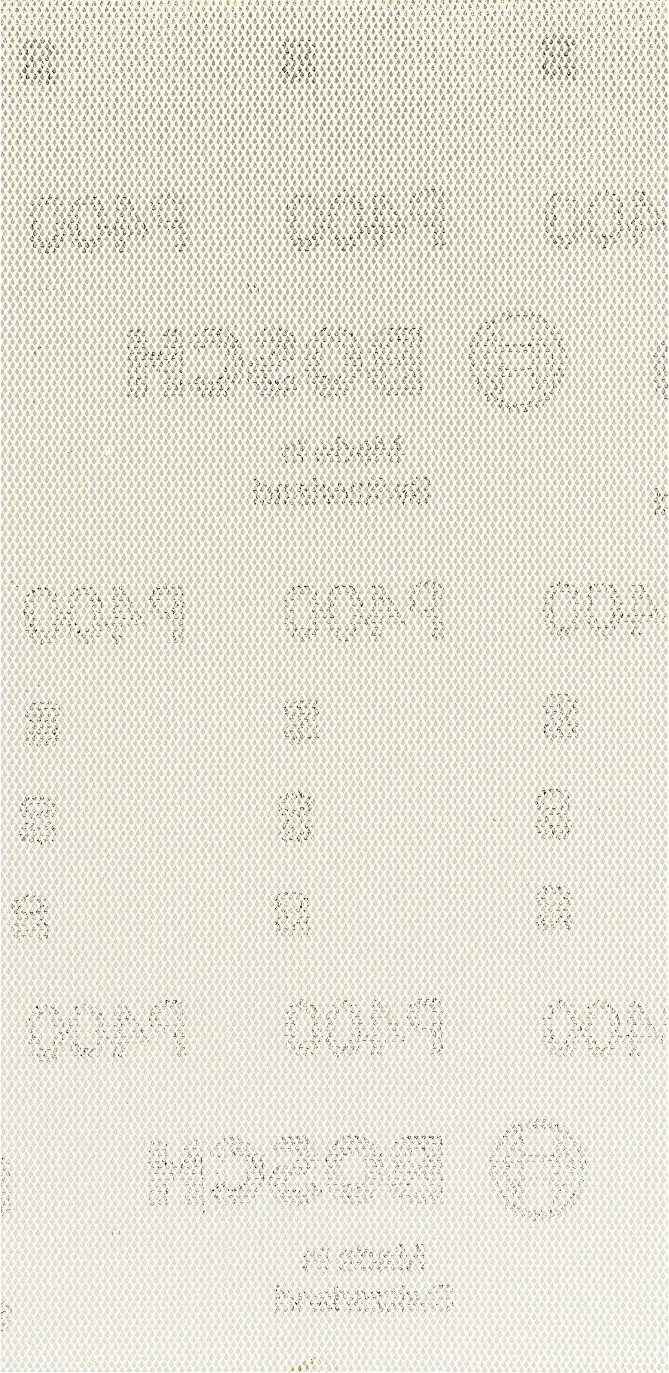 Malla de lija EXPERT M480 para lijadoras orbitales de 93 x 186 mm, G 400, 10 unidades