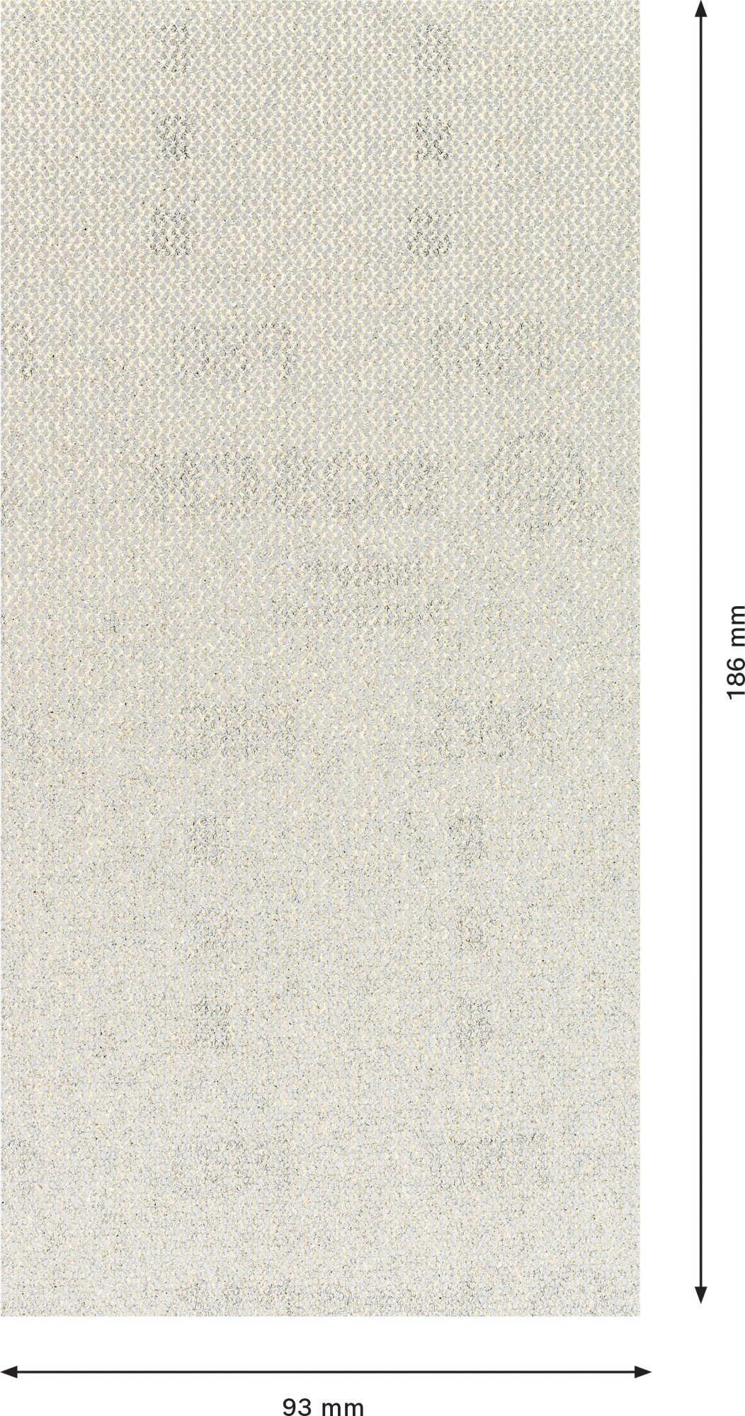 Malla de lija EXPERT M480 para lijadoras orbitales de 93 x 186 mm, G 80, 50 unidades