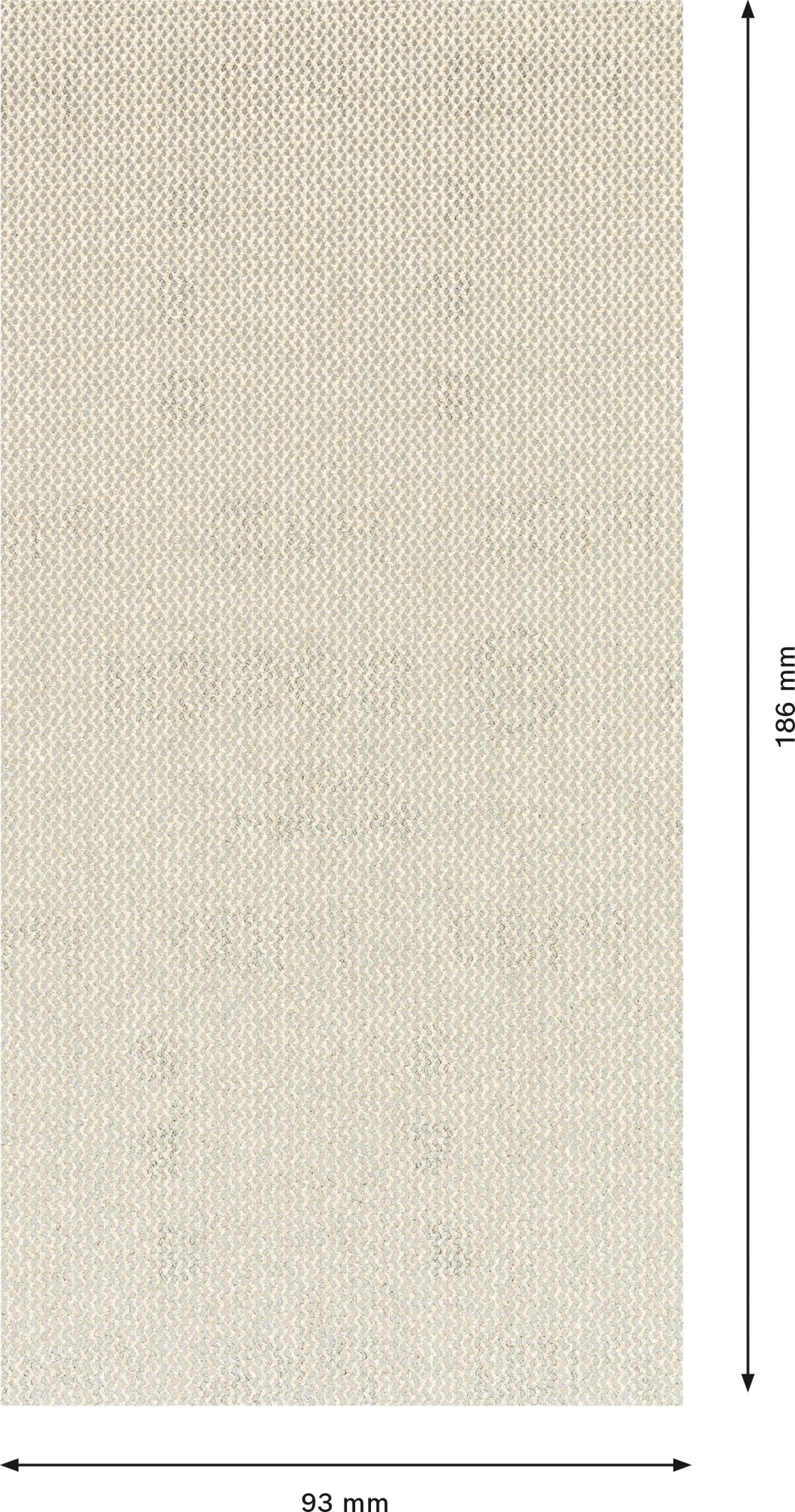 Malla de lija EXPERT M480 para lijadoras orbitales de 93 x 186 mm, G 100, 50 unidades