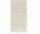 Malla de lija EXPERT M480 para lijadoras orbitales de 115 x 230 mm, G 150, 10 unidades
