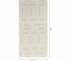 Malla de lija EXPERT M480 para lijadoras orbitales de 115 x 230 mm, G 240, 10 unidades