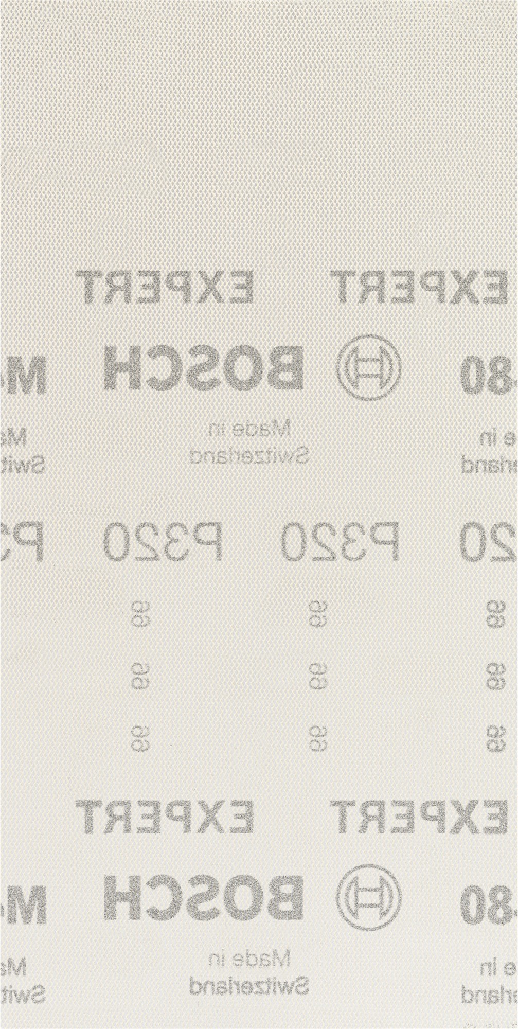 Malla de lija EXPERT M480 para lijadoras orbitales de 115 x 230 mm, G 320, 10 unidades