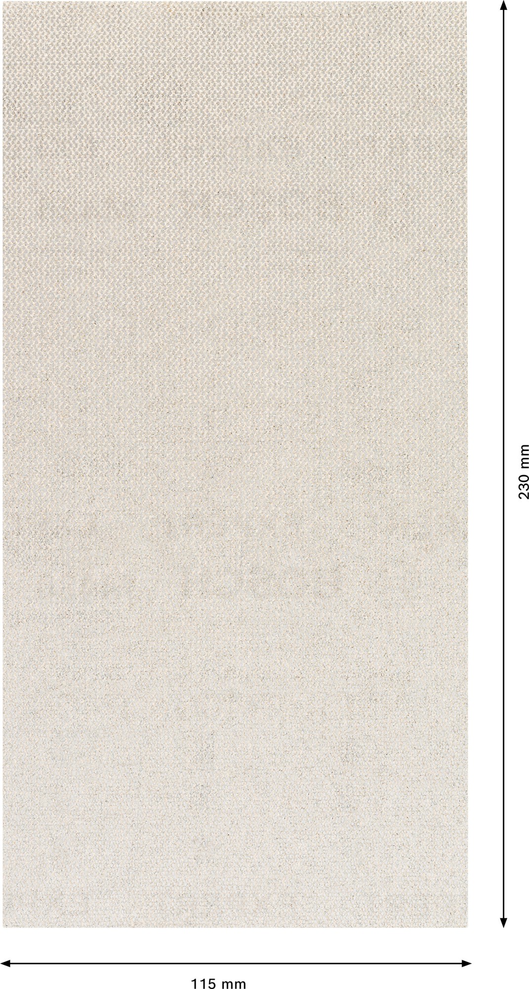 Malla de lija EXPERT M480 para lijadoras orbitales de 115 x 230 mm, G 80, 50 unidades