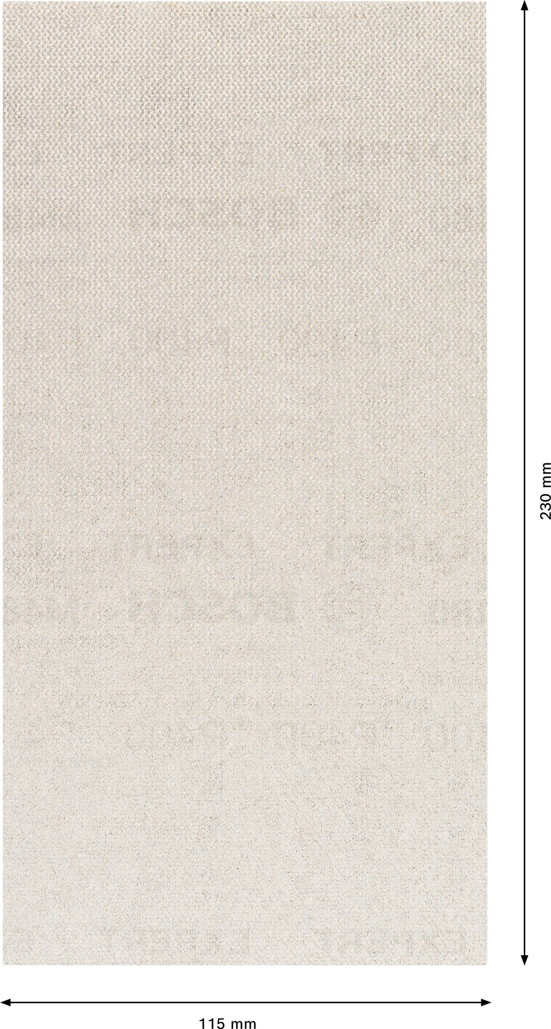 Malla de lija EXPERT M480 para lijadoras orbitales de 115 x 230 mm, G 100, 50 unidades