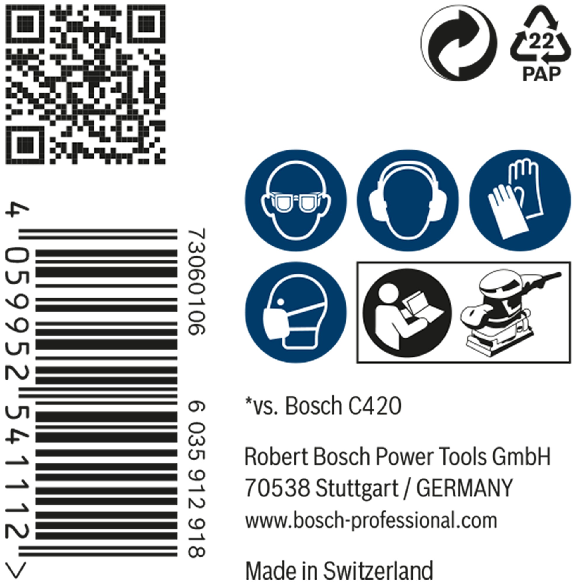 Malla de lija EXPERT M480 para lijadoras orbitales de 115 x 230 mm, G 220, 50 unidades