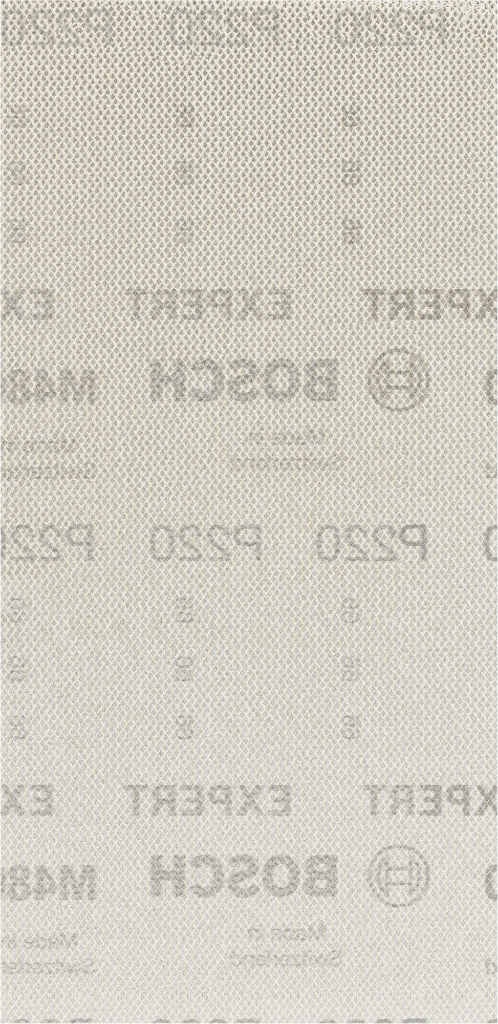 Malla de lija EXPERT M480 para lijadoras orbitales de 115 x 230 mm, G 220, 50 unidades