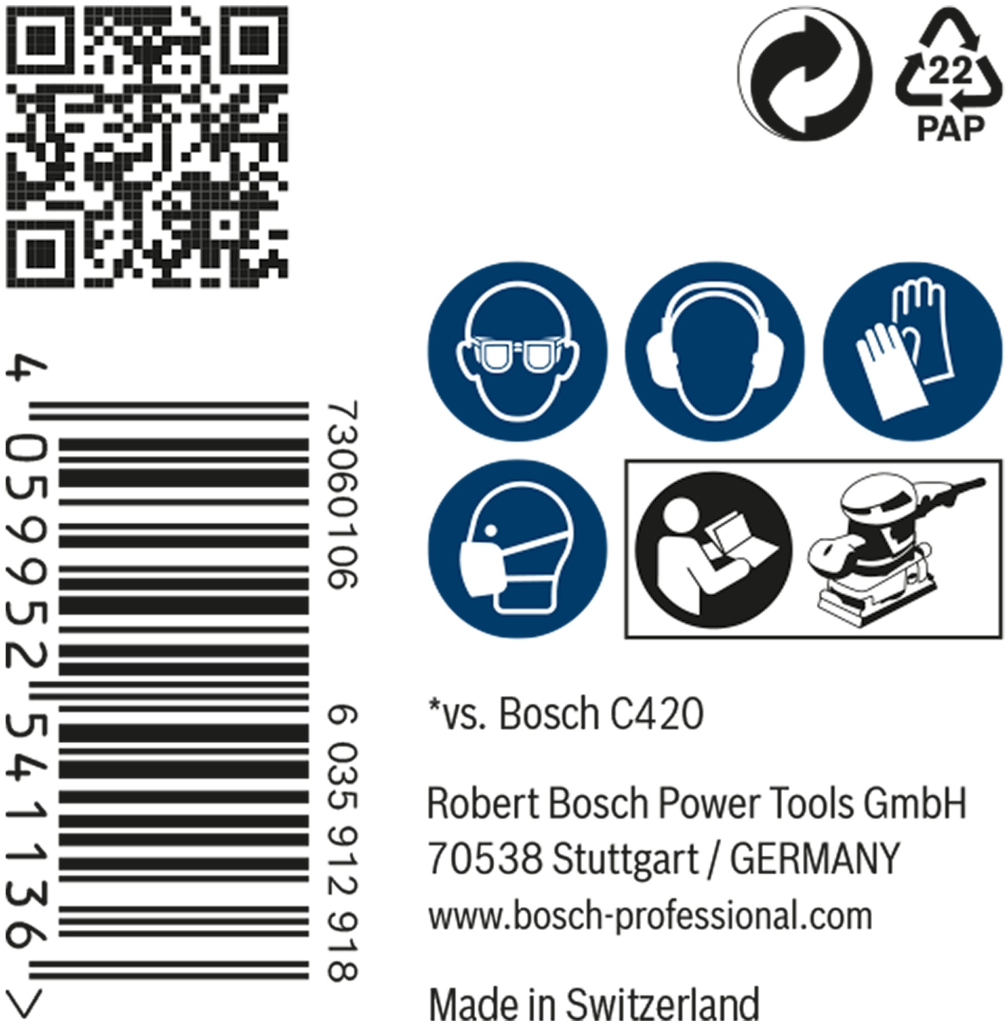 Malla de lija EXPERT M480 para lijadoras orbitales de 115 x 230 mm, G 400, 50 unidades
