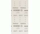 Malla de lija EXPERT M480 para lijadoras orbitales de 115 x 230 mm, G 400, 50 unidades