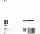 Papel de lija EXPERT C470 con 8 orificios para lijadoras excéntricas de 125 mm, G 240, 5 unidades