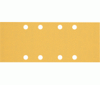 Papel de lija EXPERT C470 con 8 orificios para lijadoras orbitales 93 x 230 mm, G 120 10 unidades