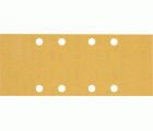Papel de lija EXPERT C470 con 8 orificios para lijadoras orbitales 93 x 230 mm, G 180 10 unidades
