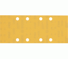 Papel de lija EXPERT C470 con 8 orificios para lijadoras orbitales 93 x 230 mm, G 400 10 unidades