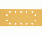Papel de lija EXPERT C470 con 14 orificios para lijadoras orbitales 115 x 280 mm, G 80 10 unidades