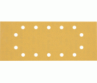 Papel de lija EXPERT C470 con 14 orificios para lijadoras orbitales 115 x 280 mm, G 180 10 unidades