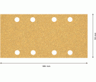 Papel de lija EXPERT C470 con 8 orificios para lijadoras orbitales 93 x 186 mm, G 40 10 unidades