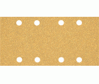 Papel de lija EXPERT C470 con 8 orificios para lijadoras orbitales 93 x 186 mm, G 40 10 unidades