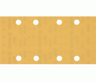 Papel de lija EXPERT C470 con 8 orificios para lijadoras orbitales 93 x 186 mm, G 400 10 unidades